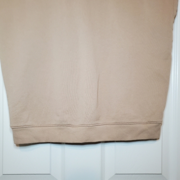 Madewell Sleeveless Sweatshirt Tan Sz S - Picture 6 of 8